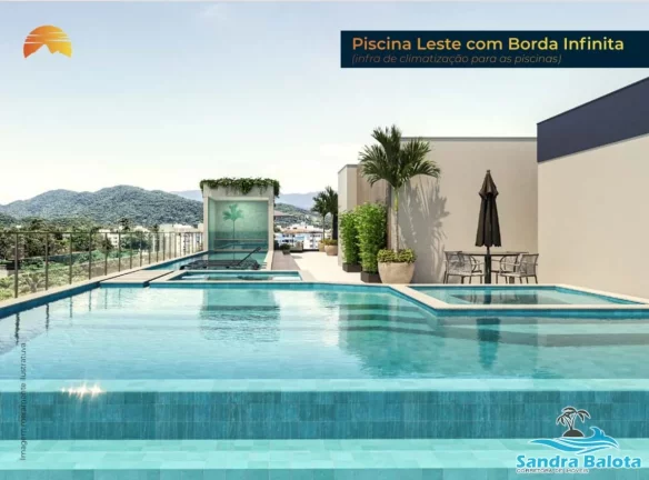 Imagem Apartamentos com dormitórios de frente para o mar (Itaguá)