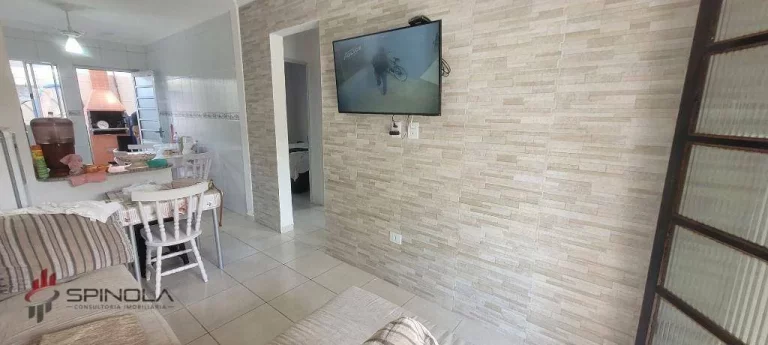 Imagem Casa com 2 dormitórios à venda, 64 m² por R$ 350.000,00 - Real - Praia Grande/SP