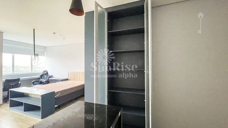 Imagem Apartamento para alugar studio com 1 vaga 44 m² R$3.110,00 pacote - Alphaville - Santana de Parnaíba/SP