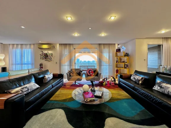 Imagem Apartamento de luxo no Jardim Marajoara: 4 quartos, 3 suítes, 3 salas, 5 banheiros, 3 vagas, 233m² - Condomínio Iepe Golf.