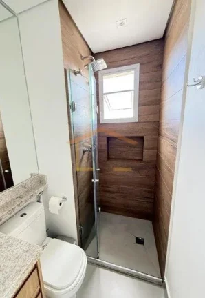Imagem Apartamento com 64 m² de área útil, bem distribuídos, com varanda integrada à sala, proporciona...
