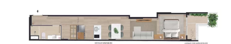 Imagem Studio para Venda em Rio de Janeiro / RJ no bairro Ipanema