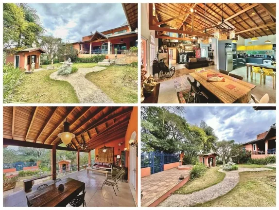 Cond. Paisagem Renoir II - Térrea, rústica e única! 3d/1ste + ste hóspedes!