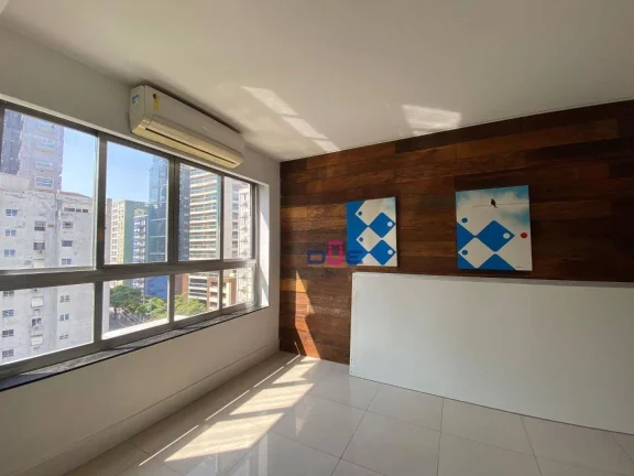 Imagem Apartamento com 3 dormitórios à venda, 127 m² por R$ 820.000,00 - Pompéia - Santos/SP