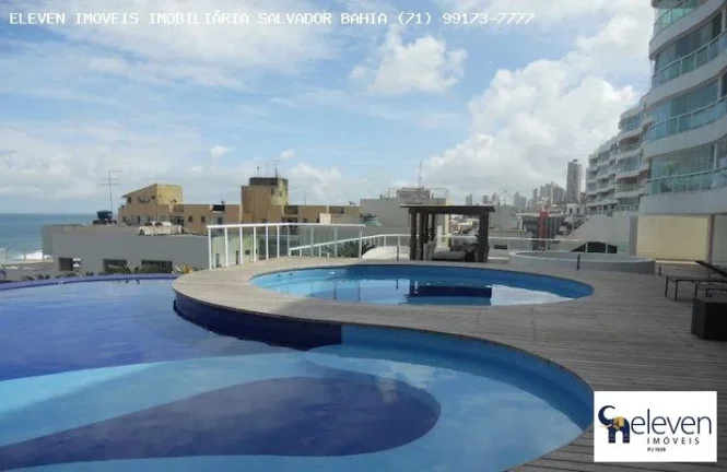 Imagem ELEGANTE APARTAMENTO COM VISTA MAR EM ONDINA COM 2 SUITES VISTA MAR , INFRA E DUAS VAGAS