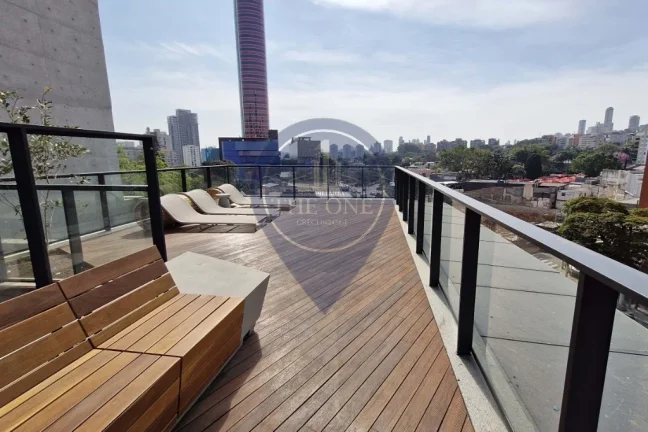 Imagem Apartamento à venda em São Paulo-SP, Pinheiros: 1 quarto, 1 suíte, 2 banheiros, 1 vaga, 42m². Aproveite!