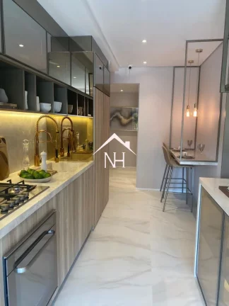 Imagem apartamento 156m com hall privativo, 3 suítes, terraço gourmet,2 vagas,q uadra recreativa, Brinquedoteca, solarium,Espaço Pet,Fitness,piscina,infantil