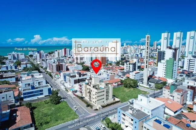 Imagem Apartamento com 3 dormitórios à venda, 59 m² por R$ 395.000,00 - Bessa - João Pessoa/PB