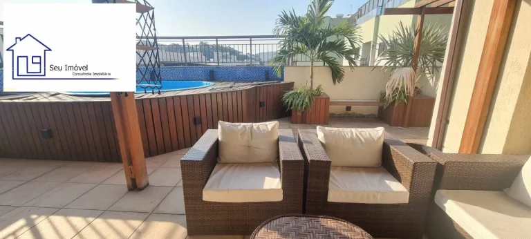 Imagem COBERTURA À VENDA - FREGUESIA 4 QUARTOS 2 SUÍTES 164MTS