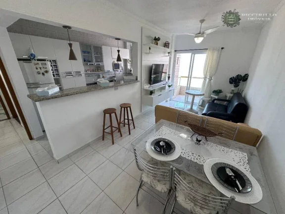 Imagem Apartamento com 1 dormitório à venda, 51 m² por R$ 429.000,00 - Aviação - Praia Grande/SP