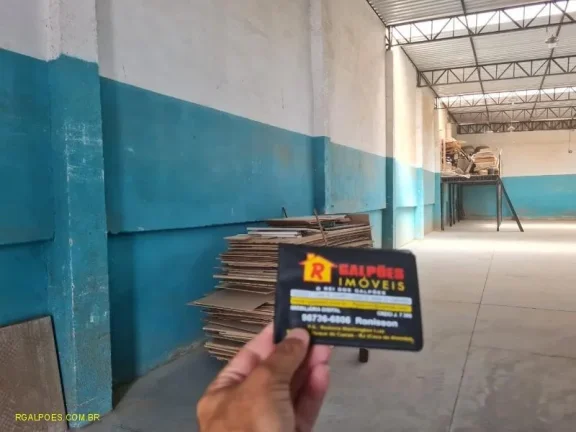 Imagem Galpão para Venda em DUQUE DE CAXIAS, Santa Cruz Da Serra, 2 banheiros