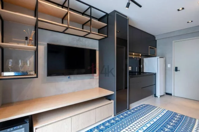 Imagem Venda Studio 23m² Charlie Brooklyn Studios | Mobiliado e Ar-Condicionado