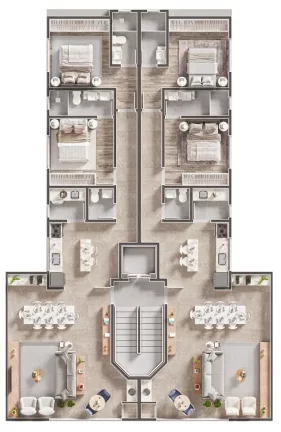 Imagem Estação Sun Beach - Apartamento à venda no bairro Mariscal - Bombinhas/SC
