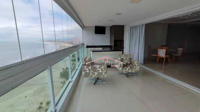 Imagem Apartamento à venda, 193 m² por R$ 4.558.000,00 - Canto do Forte - Praia Grande/SP