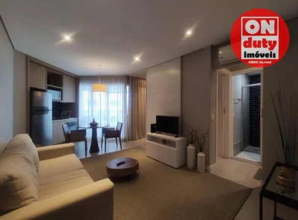 Imagem Apartamento com 1 dormitório à venda, 45 m² por R$ 740.000,00 - Gonzaga - Santos/SP