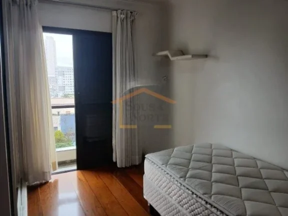 Imagem Apartamento com 110m², dispõe de 3 dormitórios, sendo 1 suite, sala para dois ambientes, sacada, ...