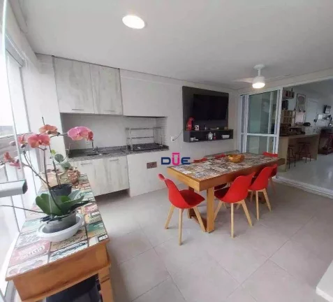 Imagem Apartamento com 3 dormitórios à venda, 189 m² por R$ 2.100.000 - Ponta da Praia - Santos/SP