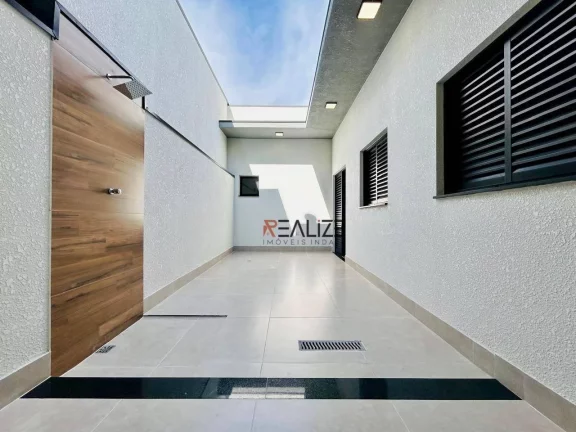 Imagem Casa moderna com 3 dormitórios à venda, 105 m² por R$ 960.000 - Condomínio Jardins do Império - Indaiatuba/SP
