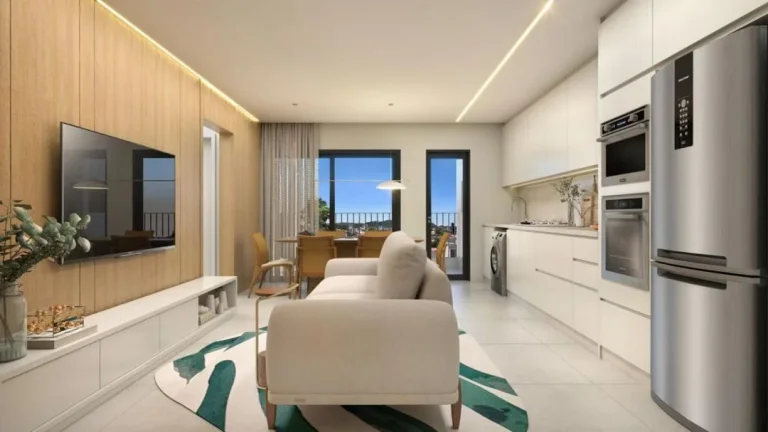 Imagem Apartamento com 2 dormitórios sendo 1 suíte, demais cômodos e1 vaga de garagem na praia de Gravatá em Navegantes a venda com a Adriano Carpes Imóveis