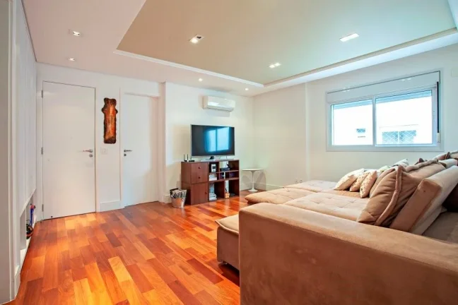 Imagem Apartamento 258M², 3Q, 3 Suítes, 2 Salas, 5 Banheiros, 4 Vagas, Varanda Gourmet, Academia, Piscinas, Churrasqueira, Salão de Festas e Jogos, Depósito.