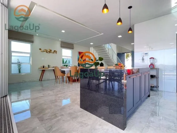 Imagem Casa com 3 dormitórios à venda, 283 m² por R$ 3.100.000,00 - Lundceia - Lagoa Santa/MG