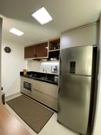 Imagem Apartamento mobiliado com 1 dormitório e 1 vaga de garagem no bairro Ariribá em Balneário Camboriú