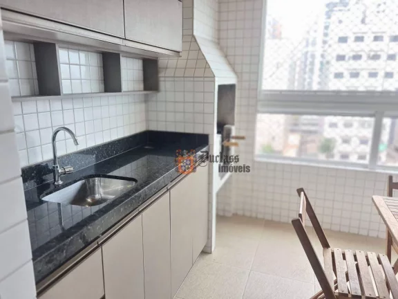 Imagem Apartamento com 2 dormitórios à venda, 89 m² por R$ 590.000 - Aviação - Praia Grande/SP