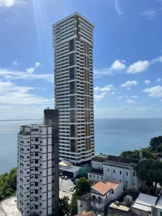 Imagem A 5ª Avenida Imóveis selecionou essa exclusivíssima unidade no MANSÃO CARYBÉ - Localizado na Ladeira da Barra - um 3 suítes novo 155,00m2 vista mar