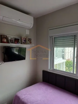 Imagem Apartamento, 53m², 2 dormitórios, sendo 1 suíte, sala para 2 ambientes, varanda arejada, 2 banhei...