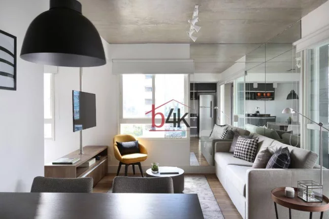 Imagem Apartamento mobiliado 1 dormitório para aluguel no brooklin