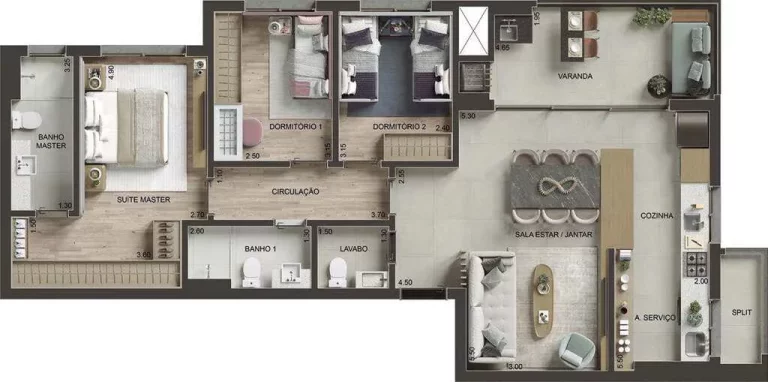 Imagem Auth - Apartamento à venda no bairro Centro Cívico - Curitiba/PR