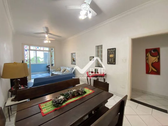 Imagem Apartamento com 2 dormitórios , na orla, frente mar com 1 vaga de garagem box privativa à venda, 121 m² por R$ 1.200.000 - Aparecida - Santos/SP
