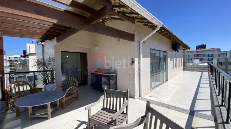 Imagem Cobertura duplex, 3 quartos, vista mar, Praia do forte - Cabo Frio