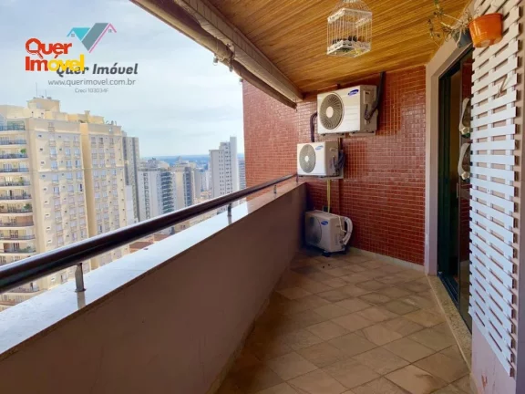 Imagem Oportunidade no Centro de Ribeirão Preto-SP: Apartamento de 3 quartos no Edifício Exclusivo com 2 suítes, 3 salas, 3 banheiros, 2 vagas de garagem e 176,00 m². Quer Imóvel Negócios Imobiliários.