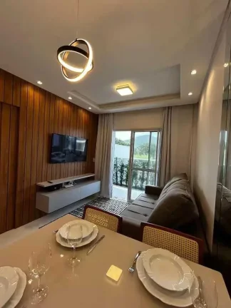 Imagem Apartamento com 2 dormitórios sendo 1 suíte e 1 vaga de garagem em Governador Celso Ramos/SC