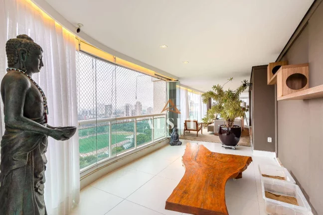 Imagem Apartamento com 3 dormitórios à venda, 355 m² por R$ 4.500.000,00 - Jardim Anália Franco - São Paulo/SP