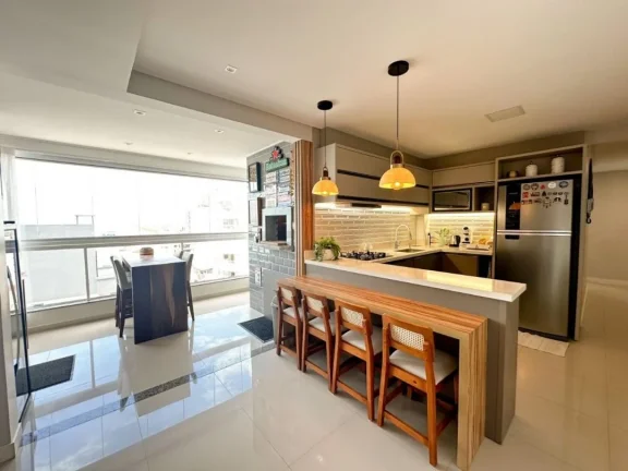 Imagem Apartamento beira mar com 3 dormitórios, sendo 1 suíte, finamente mobiliado e decorado no bairro Gravatá - Adriano Carpes Imóveis vende