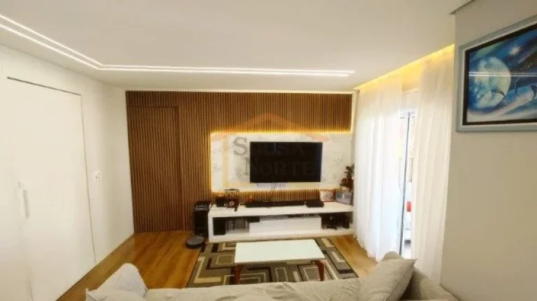 Imagem Apto 145m², 3 suítes, sala ampla, lavabo, sacada com churrasqueira, cozinha americana, área de se...