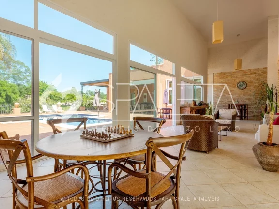 Imagem Fabulosa residência rústica à venda no Terras de São José I