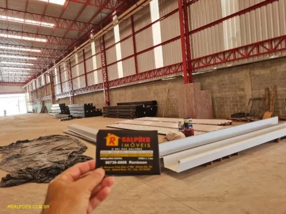 Imagem Galpão para Locação em DUQUE DE CAXIAS, Figueira, 2 banheiros