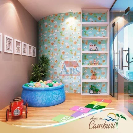 Imagem Apartamento com 2 dormitórios à venda, 61 m² por R$ 383.315,00 - Vila Caiçara - Praia Grande/SP