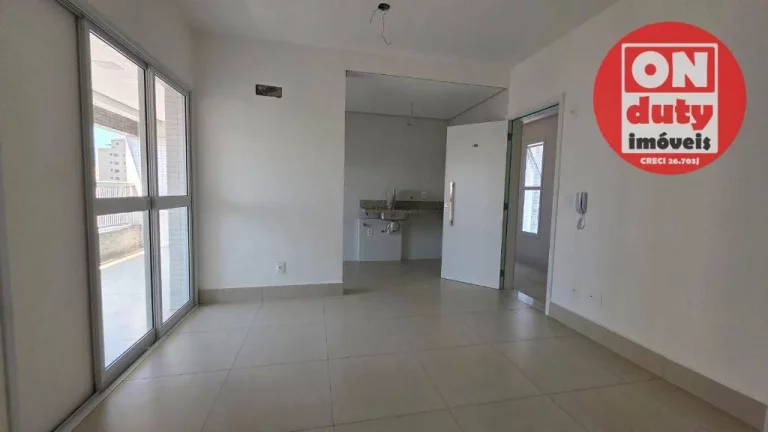 Imagem Apartamento com 1 dormitório à venda, 50 m² por R$ 695.000,00 - Boqueirão - Santos/SP