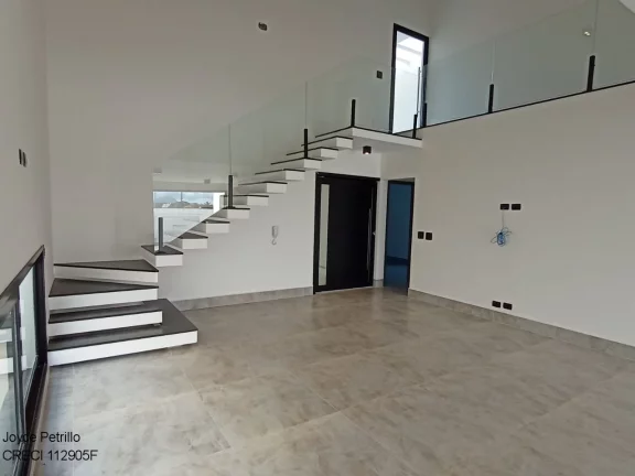 Imagem Casa Nova com Arquitetura Moderna à Venda em Condomínio Fechado na Cidade de Peruíbe.