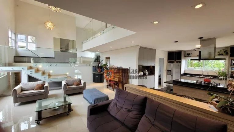 Imagem Sobrado com 4 dormitórios à venda, 385 m² por R$ 2.680.000,00 - Condominio Quintas da Boa Vista - Atibaia/SP