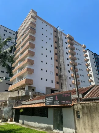 Imagem Apartamento à venda na Guilhermina, Praia Grande-SP: 1 quarto, 1 suíte, 1 sala, 2 banheiros, 51m² de área.
