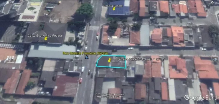 Imagem Terreno, 276 m² - venda por R$ 1.500.000,00 ou aluguel por R$ 3.000,00/mês - Centro - Suzano/SP