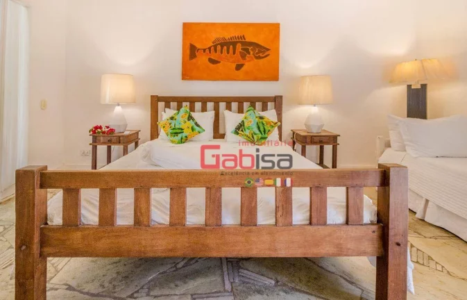 Imagem Deslumbrante Mansão Pé na Areia na Praia de Geribá