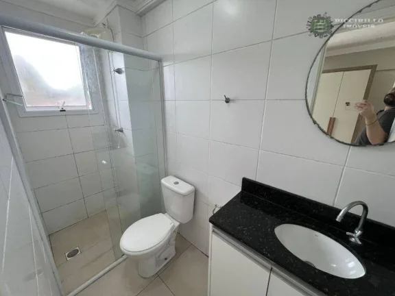 Imagem Apartamento com 2 dormitórios à venda, 63 m² por R$ 475.000 - Vila Guilhermina - Praia Grande/SP