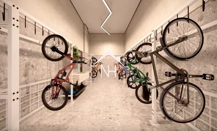 Imagem Studio de 23m c/ dormitório e terraço, piscina, solarium, churrasqueira gourmet, fitness, salão de festas, coworking, espaço delivery, bicicletário