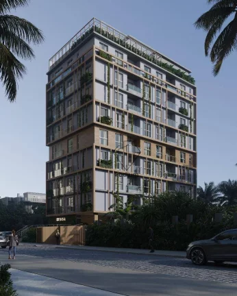 Imagem Apartamentos com área de lazer completa à 250m da praia de Intermares - AP2482